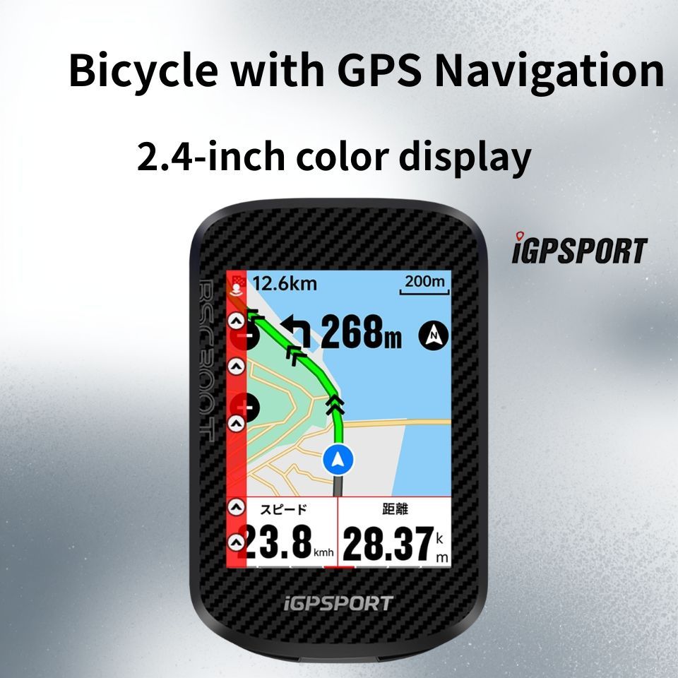 iGPSPORT BSC300T GPS Bike Computer Touch Screen Cycling Computer Navigation ANT+ Bluetooth IPX7