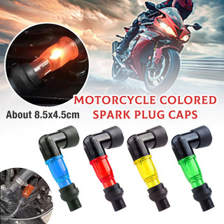 Motorcycle Flash Spark Plug Cap High Pressure Spark Plug Universal Motorbike Repairing Accessories