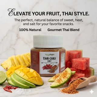 Thai Chili Dipping Salt 100g  Perfect for Mango & Fruits | Spicy Tangy Flavor | Ready-to-Use Chili