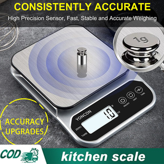 Warmth digital weighing scale for food, portable Kitchen scale for calorie deficit small Auto Off