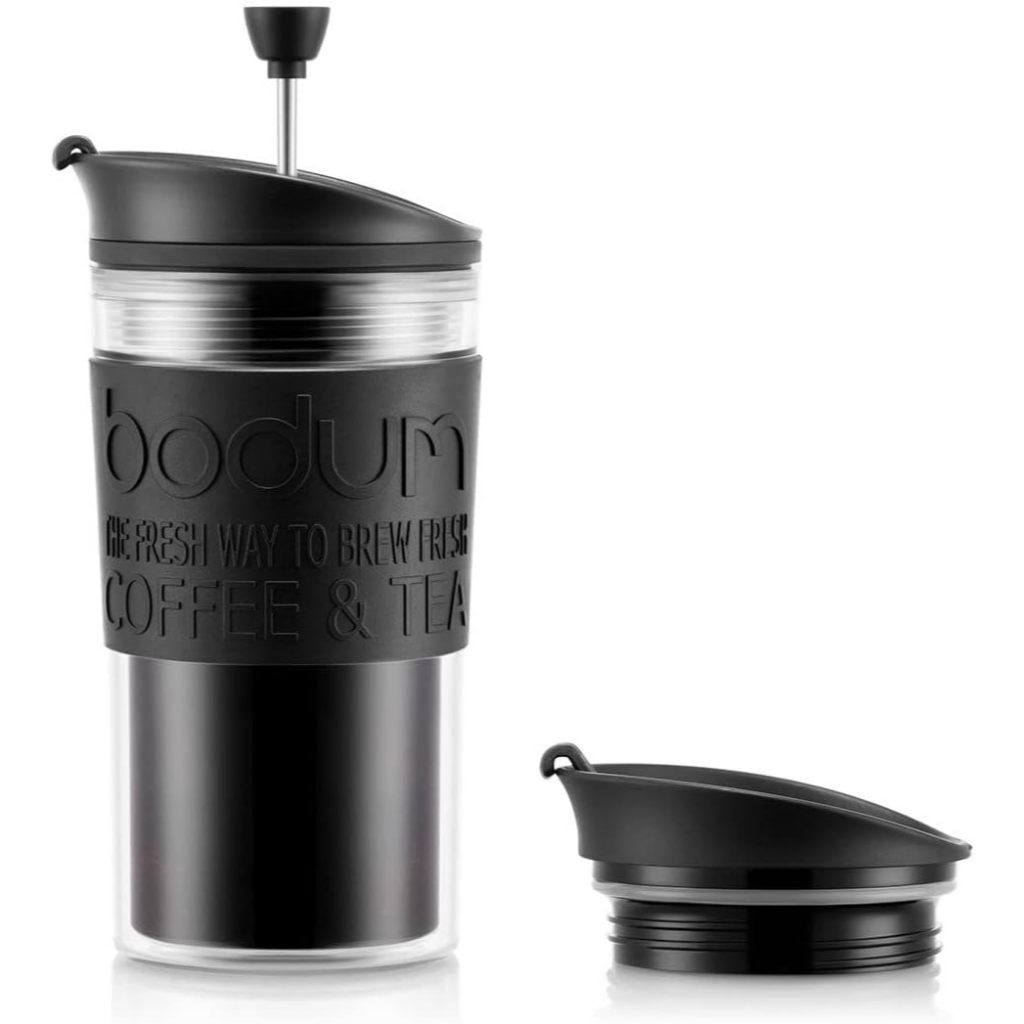 BODUM Travel PRESS Set 350ml Portable French Press Coffee Maker Black