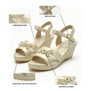 new French style  Kids for Girls flower logo design Sandals Princess Shoes Dance Shoes Beach Shoes