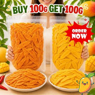 DRIED MANGO WITH SALT AND CHILI of 3F Dried Mango Salt Chili Spicy & Sour Snack