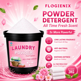 FLOGIENIX POWDER DETERGENT FABCON ALL TIME SCENT - 3KG
