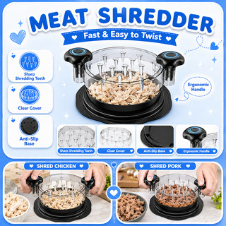 Manual Manual Meat Shredder Machine Chicken Breast Shredder Tool Kitchen Gadget Accessory