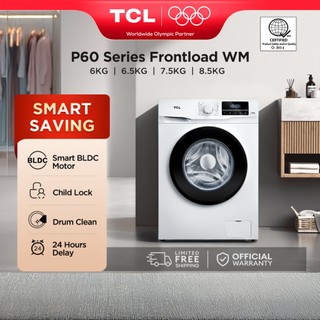 TCL Front Load Inverter Washing Machine - TWF-P60 (HydroActive Inverter Technology)