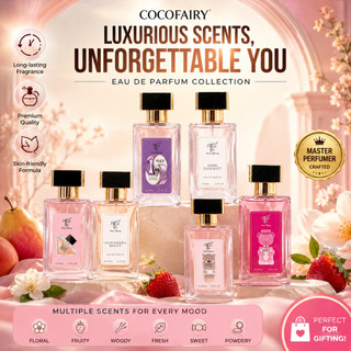 【BUY 1 TAKE 1】CocoFairy Perfume For Women 75ml Long Lasting Fragrance Spray Elegant Couple Gift idea