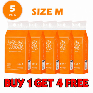 LULU HOME Tree care  | 4-Ply Tissue Paper | Toilet & Facial | Hanging Wall Tissue