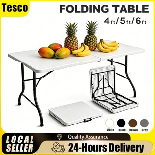 Heavy Duty Folding Table Outdoor Camping 4FT/ 5FT/6FT/8FT Portable Table Dining/Computer Study Desk