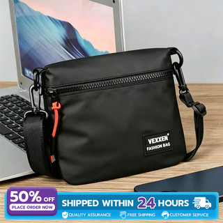 Men's crossbody bag wallet bag for men sling bag for men waterproof zipper adjustable  crossbody bag