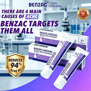 Benzac 5% Acne Gel | Keratolytic Spot Treatment | Oil Control & Mark Fading 15g Quick acne removal