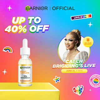 NEW Garnier Vitamin C+ Niacinamide Serum (30ml) - For Pekas, Dark Spots, Hyperpigmentation