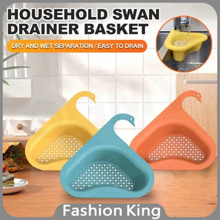 Fashion King #Kitchen Sink Swan Drain Basket For Cleaning Fruits and Vegetables