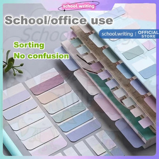 Morandi Color Index Label Sticker Notes Loose Leaf Tab Markers Student School Office Supplies Use