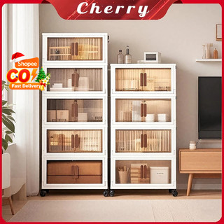 【Best】Foldable Plastic Cabinet w/Wheels - 5-Layer Organizer | PH Essential