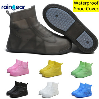 Waterproof Shoe Cover Non-Slip Rain Boot Cover Men And Women Thickened High Boot Rain Boot Cover