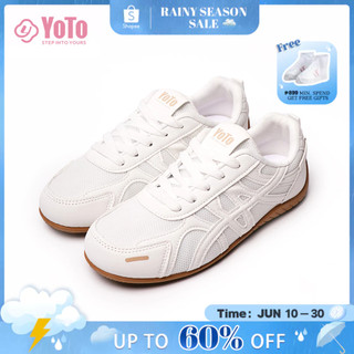YOTO New Sneakers For Women Work Shoes Comfy Breathable Rubber Shoes Casual Athletic Students