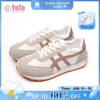 YOTO Casual Shoes For Women Korean Forrest Gump Sneakers Lightweight Student Sports Rubber Shoes