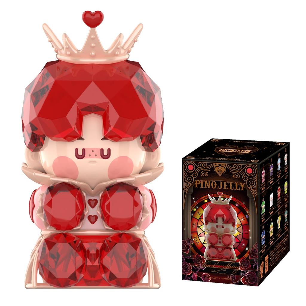 POP MART PINO JELLY Hard & Shiny Series [1 ชิ้น] Pop Mart Gashapon Blind Box Figure Model Kit Premiu