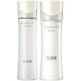 100% Authentic ELIXIR Reflet Balancing Water 2, Toner 5.7 fl oz (168 ml) + Emulsion 4.4 fl oz (130 m