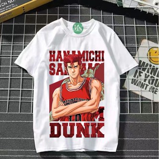 เสื้อยืดแขนสั้น พิมพ์ลายการ์ตูน Slamdunk Slam Dunk the ball to coat สําหรับผู้ชาย 2.25