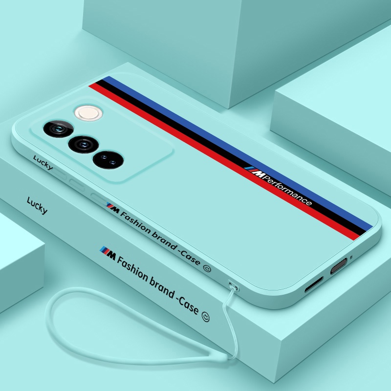 เคสโทรศัพท์มือถือ แบบนิ่ม ลายการ์ตูน BMW สําหรับ Vivo y17s V27 V27e V27 Pro Vivo Y100 5G Y56 Y55s 5G