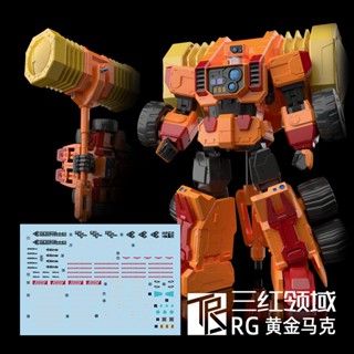 สติกเกอร์รูปลอก ลาย Trans-am sphere TRS RG Gaogaigar goldymarg สําหรับตกแต่ง