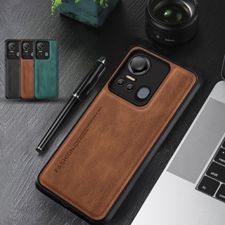 เคสโทรศัพท์หนัง TPU แบบนิ่ม กันกระแทก หรูหรา สําหรับ ITEL Vision 5 S663LC S18 S663L