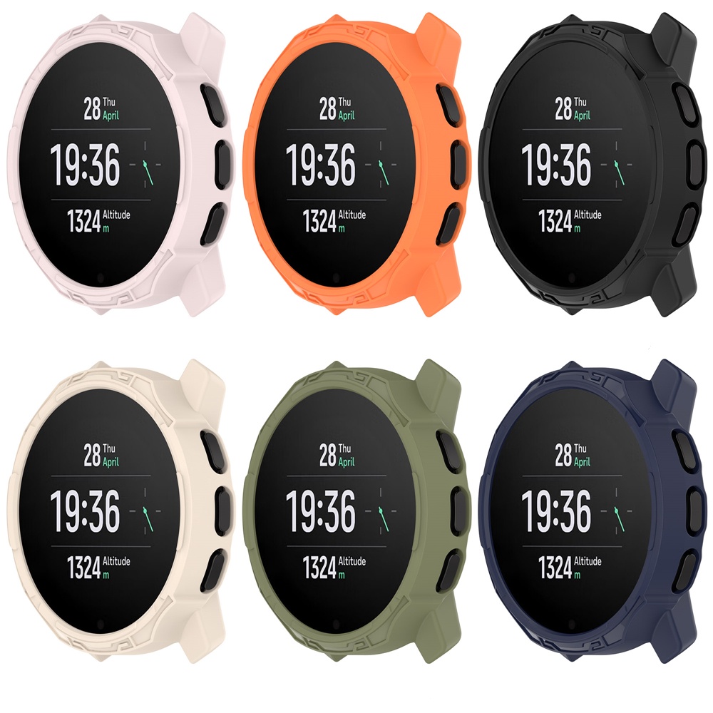 เคส TPU สําหรับ SUUNTO 9 Peak / Pro ตัวป้องกันสมาร์ทวอทช์ ขอบกรอบ อะไหล่ – โปรปัง