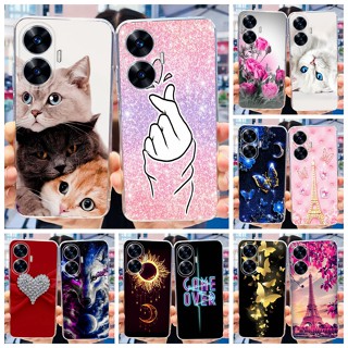 เคสโทรศัพท์มือถือ ซิลิโคนนิ่ม TPU ลายแฟชั่น สําหรับ Realme C55 RMX3710 2023 RealmeC55 C 55 4G