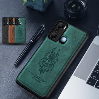 เคสโทรศัพท์หนัง TPU แบบนิ่ม กันกระแทก หรูหรา สําหรับ Infinix Hot 20 Play X6825