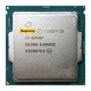 โปรเซสเซอร์ CPU YZX Core i3-6098P i3 6098P 3.6 GHz 54W LGA 1151