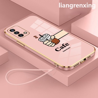 เคส oppo A74 4g oppo a95 เคสโทรศัพท์มือถือ ซิลิโคนนิ่ม ชุบไฟฟ้า กันกระแทก สําหรับ oppo A74 4g oppo a95 DDKF01 น่ารัก ลายการ์ตูน กันกระแทก