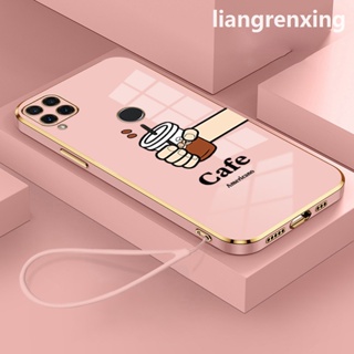 เคส REALME C12 REALME C25 REALME C25S ใหม่ เคสโทรศัพท์มือถือ ซิลิโคนนิ่ม กันกระแทก สําหรับ REALME C12 REALME C25 REALME C25S DDKF01 น่ารัก ลายการ์ตูน กันกระแทก