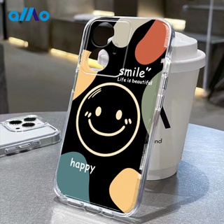 เคสโทรศัพท์มือถือ แบบนิ่ม ลายหน้ายิ้ม สําหรับ Realme C53 Narzo N53 11 Pro+ 10t 10 Pro + 9i C55 C35 C30s C33 2023 C30 C31 Realme C53