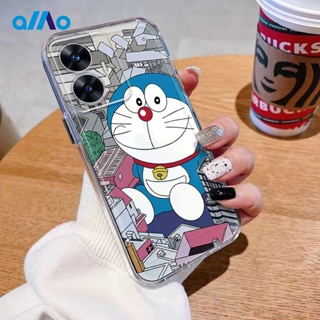 เคสโทรศัพท์มือถือแบบนิ่ม ลายแมว Dingdang สําหรับ Realme C53 Narzo N53 11 Pro+ 10t 10 Pro + 9i C55 C35 C30s C33 2023 C30 C31 Realme C53