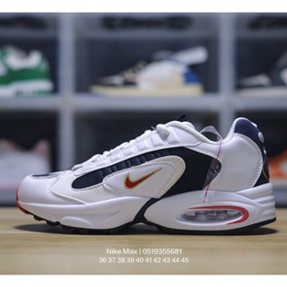 Original N_ike air Max รองเท้าผ้าใบลําลอง สีขาว แดง ดํา ม่วง เหมาะกับการวิ่งจ๊อกกิ้ง