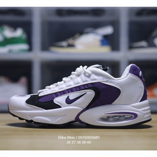 Original N_ike air Max รองเท้าผ้าใบลําลอง สีขาว แดง ดํา ม่วง เหมาะกับการวิ่งจ๊อกกิ้ง