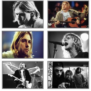 Nirvana โปสเตอร์ Nevermind Kurt Cobain โปสเตอร์วอลเปเปอร์ ตกแต่งผนัง ห้องนั่งเล่น บาร์