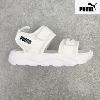 ของแท้ 100% Puma Velcro รองเท้าแตะชายหาด เพิ่มความสูง