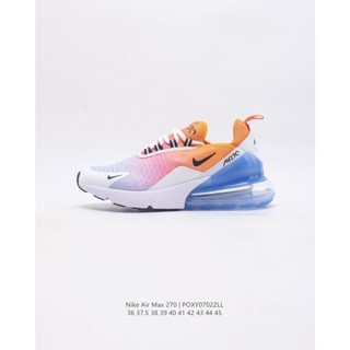 Original Nike Air Max 270 รองเท้าผ้าใบ รองเท้าวิ่ง แฟชั่น สําหรับผู้ชาย ผู้หญิง