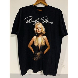 เสื้อยืดแขนสั้น พิมพ์ลาย Marilyn Monroe Marilyn Monroe สไตล์ฮิปฮอป แฟชั่นเรโทร สําหรับผู้ชาย