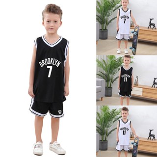 Nba Brooklyn Nets เบอร์ . เสื้อกีฬาบาสเก็ตบอล ลายทีม Irving No.7 Durant 11 สําหรับเด็ก