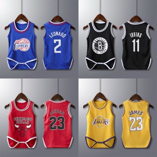 ชุดจั๊มสูทรอมเปอร์ NBA Jersey สําหรับเด็กทารก