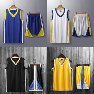 เสื้อกีฬาบาสเก็ตบอล ลายทีม NBA Golden State Warriors 4 สี สําหรับผู้ใหญ่