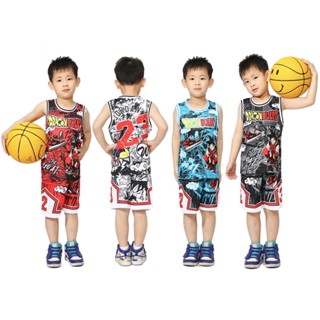 เสื้อกีฬาบาสเก็ตบอล ลายทีม Chicago Bulls 23 Michael Jordan Jersey สําหรับเด็ก