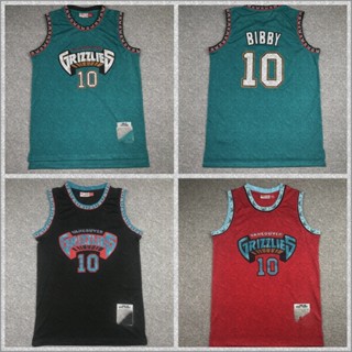 เสื้อกีฬาบาสเก็ตบอล ปักลาย Memphis Grizzlies No.10 สไตล์เรโทร