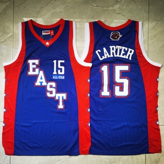 เสื้อกีฬาบาสเก็ตบอล ปักลาย East All-Star Vince Carter Jersey 2004