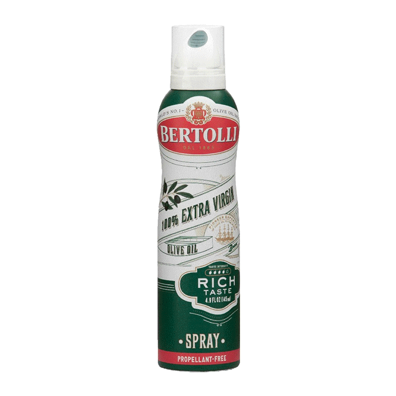 Bertolli Extra Virgin Olive Oil Spray เบอร์ทอลลี่ เอ็กซ์ตร้าเวอร์จิ้น สเปรย์ 145 มล.