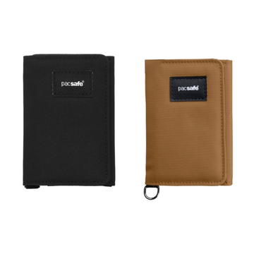 Pacsafe RFIDSAFE RFID BLOCKING TRIFOLD WALLET ANTI-THEFT กระเป๋าสตางค์ กระเป๋ากันขโมย